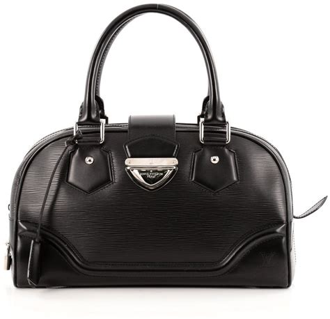 bowling louis vuitton|LOUIS VUITTON Epi Bowling Montaigne GM Black.